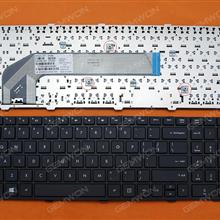 HP 4540S 4545S BLACK FRAME BLACK WIN8 US N/A Laptop Keyboard (OEM-B)