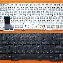 SONY VAIO SVE13 SVS13 BLACK(For Backlit version,without FRAME,without foil,Win8) RU N/A Laptop Keyboard (OEM-B)
