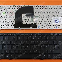 HP EliteBook 8460P BLACK FRAME BLACK(With BLACK Piont Stick,Without foil) SP 700944-071 6037B0078926 Laptop Keyboard (OEM-B)