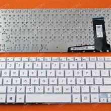 ASUS X202E S200 WHITE(Compatible with X201E,Without FRAME,without foil,For Win8) US NB22Q200E YXK2065 G160728 Laptop Keyboard (OEM-B)