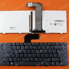 DELL XPS L502 New Inspiron 14R/Inspiron N4110 M4110 N4050 M4040 N411Z GLOSSY FRAME BLACK(Backlit,Big Enter ) US N/A Laptop Keyboard (OEM-B)