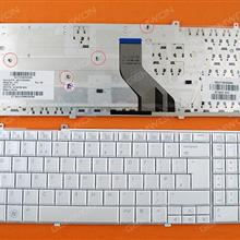 HP DV6-1000 DV6-2000 WHITE UK N/A Laptop Keyboard (OEM-B)