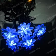 20 LED Lotus Double Light Garden Party  Festival Illumination Gebutstag（Blue） Other N/A