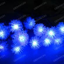 30 LED Fling Solar Power Light Garden Party Festival Illumination（Blue） Other N/A