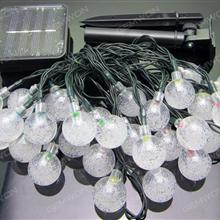 30 LED Bubble Bead Solar Power Light Garden Party Festival Gebustag Illumination（White） Solar Charge N/A