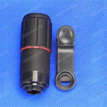 High Clear MINI Monoculars Telescope For Mobile Phone Camera Lens Can Be Used Singly(black) Camping & Hiking N/A