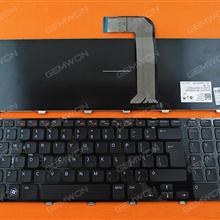 DELL NEW Inspiron 17R N7110 BLACK FRAME BLACK (Big Enter OEM) US N/A Laptop Keyboard (OEM-A)