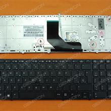 HP ProBook 6560B/EliteBook 8570P 8560P BLACK FRAME BLACK(With Point stick,For Win8) SP N/A Laptop Keyboard (OEM-B)