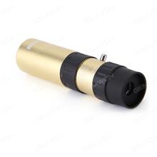 10-30X25 Monocular Telescope Pocket-Size For Outdoor Camping Travel Hunting(GOLDEN) Camping & Hiking N/A