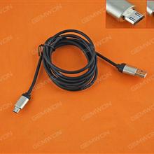 1.5M Micro USB Date Cable For Android black Charger & Data Cable N\A