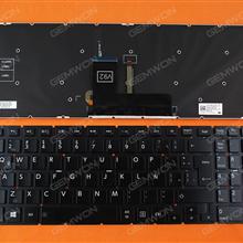 TOSHIBA L50-B S50-B L50D-B L50T-B L50DT-B L55(D)-B S55-B S55T-B S55D-B  GLOSSY (Backlit,Without FRAME,For Win8 ) LA AEBLYL01110 Laptop Keyboard (OEM-B)