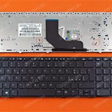 HP ProBook 6560B/EliteBook 8570P 8560P BLACK FRAME BLACK(With Point stick,For Win8) IT N/A Laptop Keyboard (OEM-B)
