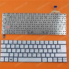 ACER Aspire S7-391 S7-392 SILVER (Win8) SP N/A Laptop Keyboard (OEM-B)