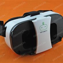FIIT VR 2S Virtual Reality 3D Glasses,white 3D Glasses FIIT 2S