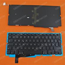 APPLE Macbook Pro A1286 BLACK (For 2008,With Backlit Board) GR N/A Laptop Keyboard (OEM-A)