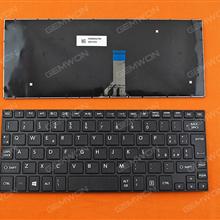 TOSHIBA Satellite NB10 NB15 BLACK FRAME BLACK (Win8) IT N/A Laptop Keyboard (OEM-B)