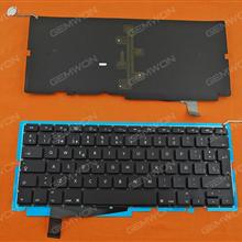 APPLE Macbook Pro A1286 BLACK (For 2008, With Backlit Board) SP N/A Laptop Keyboard (OEM-A)