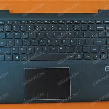Lenovo U31-70 BLACK COVER FRAME BLACK(Backilt,With Touch Pad,For Win8,Pulled) US N/A Laptop Keyboard (OEM-B)