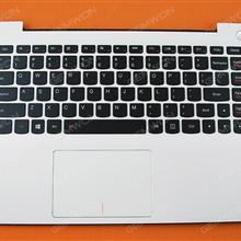 Lenovo U31-70 WHITE COVER FRAME BLACK(Backilt,With Touch Pad,For Win8,Pulled) US N/A Laptop Keyboard (OEM-B)