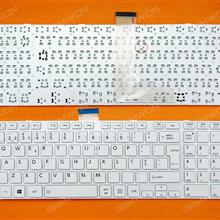 TOSHIBA L850 WHITE FRAME WHITE (Without foil,Win8) PO N/A Laptop Keyboard (OEM-B)