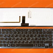 TOSHIBA U900 GRAY FRAME BLACK(Backlit For Win 8 OS) SP N/A Laptop Keyboard (OEM-B)