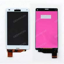 LCD+Touch Screen for SONY Xperia Z3 Mini(OEM) white Phone Display Complete SONY  Z3 MINI