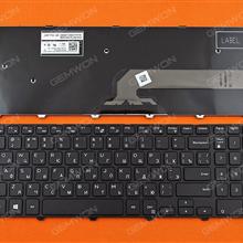 Dell Inspiron 15-5000 Series 5547 5521 5542 BLACK FRAME BLACK (Win8) RU N/A Laptop Keyboard (OEM-B)