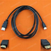 1.5M 1080P HDMI Male To Mini HDMI Female Cable For Tablet PC TV Phone,Black Audio & Video Converter N/A