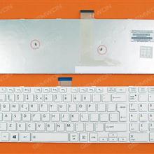 TOSHIBA S50-A S50D-A S50DT-A S50T-A S55-A S55D-A S55DT-A S55T-A WHITE FRAME WHITE (For Win8) UI N/A Laptop Keyboard (OEM-B)