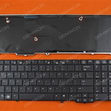 HP 8540W BLACK(Without Point stick ) OEM US NB14US Laptop Keyboard (OEM-B)