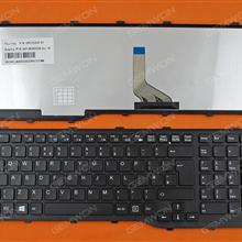 FUJITSU Lifebook AH532 A532 N532 NH532 BLACK FRAME BLACK (For Win8) UK N/A Laptop Keyboard (OEM-B)