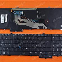DELL Latitude E5540 BLACK (With point,Backlit,With Win8) LA N/A Laptop Keyboard (OEM-B)