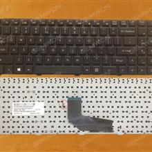 HASEE K580S BLACK FRAME BLACK(WIN8) US N/A Laptop Keyboard (OEM-B)