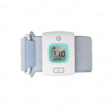 Wearable Wristband Smart Thermometer Intelligent Bluetooth 4.0 Health Monitor（blue） Hearing Aids FR