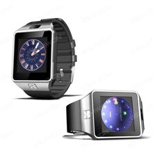 Bluetooth Smart Watch DZ09 With Camera For iPhone Samsung Andriod Network support 2G Silver Smart Wear DZ09