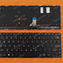 Toshiba Satellite Radius P25W-C P20W-C BLACK (Backlit,Win8) US 9Z.N8PBU.701  0KN0-DV1US13 Laptop Keyboard (OEM-B)