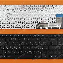 LENOVO Ideapad 100-15IBY BLACK FRAME BLACK WIN8 RU PK131ER1A05  5N20H52634  9Z.NCLSN.00R Laptop Keyboard (OEM-A)