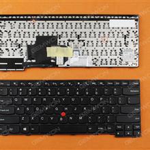 Thinkpad E450 E455 E450C BLACK FRAME BLACK(With Point stick,Win8，Pulled ) US N/A Laptop Keyboard (OEM-B)