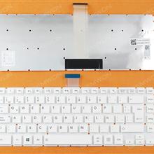 Toshiba L40-B WHITE (Without FRAME, Win8) LA N/A Laptop Keyboard (OEM-B)