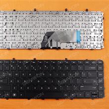 HP ENVY4-1000 BLACK FRAME BLACK(without foil) US N/A Laptop Keyboard (OEM-B)