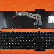 DELL Latitude E5540 BLACK (With Win8) FR N/A Laptop Keyboard (OEM-B)