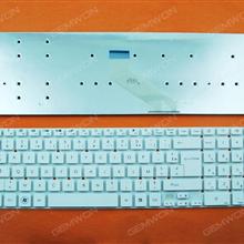 GATEWAY NV55S WHITE FR N/A Laptop Keyboard (OEM-B)