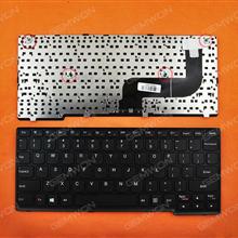 LENOVO S210T BLACK FRAME BLACK (For Win8,Without foil) US N/A Laptop Keyboard (OEM-B)