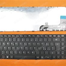 LENOVO Ideapad 100-15IBY  BLACK FRAME BLACK WIN8 IT N/A Laptop Keyboard (OEM-B)