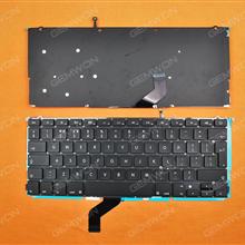 APPLE Macbook A1425 BLACK(With Backlit Board) UK N/A Laptop Keyboard (OEM-A)