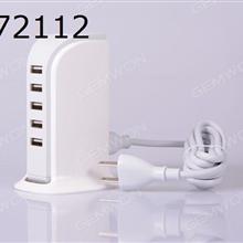 5-ports usb charger，output current 6A，automatic distributary. Charger & Data Cable OFS-196