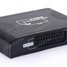 HDMI to SCART HD video converter converts the HDMI signal to the SCART signal, and outputs the stereo sound signal synchronously. Audio & Video Converter NK-C9   HDMI TO SCART  CONVERTER