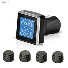 D8 Wireless tire pressure monitoring tpms system monitor 4 internal sensor with unibody cigarette lighter Safe Driving D8 NF
