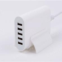 5-ports usb charger,output current 6A，automatic distributary Charger & Data Cable OFS-023