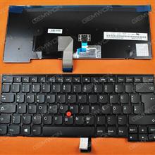 Lenovo Thinkpad T450 T450S BLACK FRAME BLACK (For Win8) GR N/A Laptop Keyboard (OEM-B)